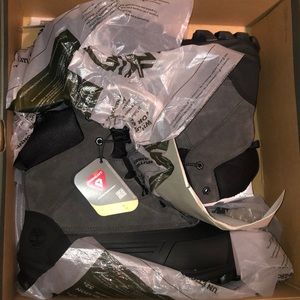 Timberland boots , snowblades